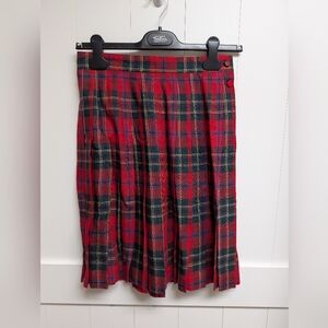 GAP Tartan Plaid A-Line Skirt